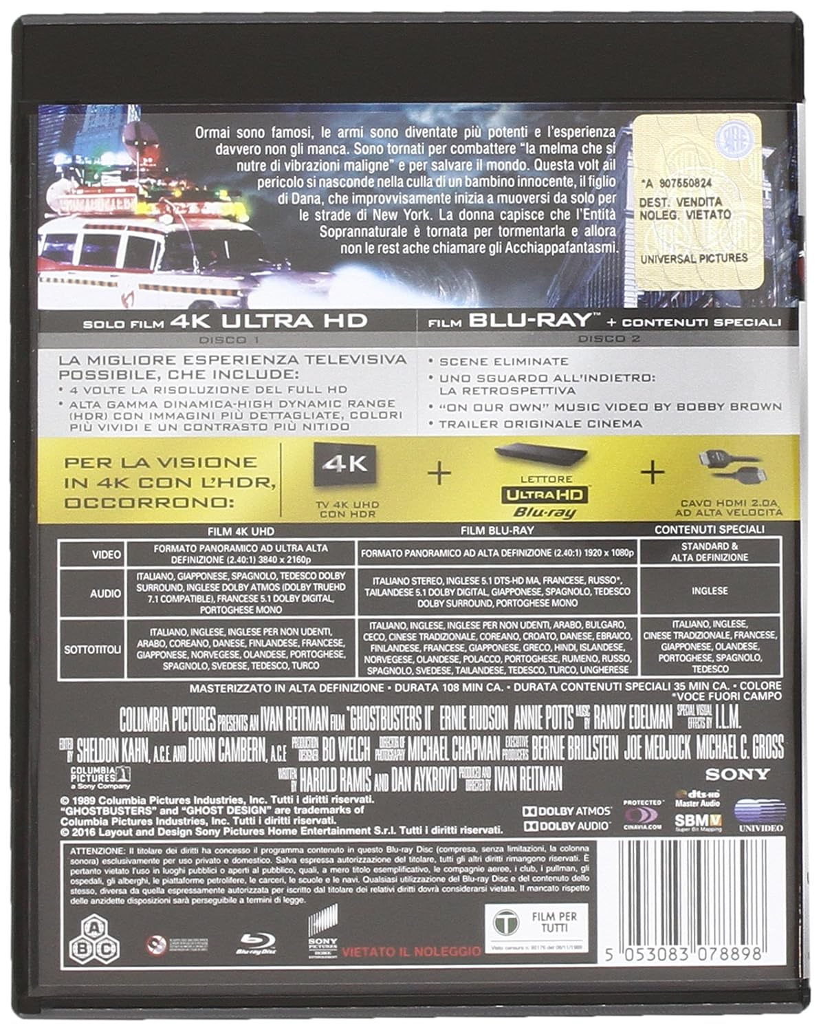 Ghostbuster 2 (4K Ultra-HD + Blu-Ray)