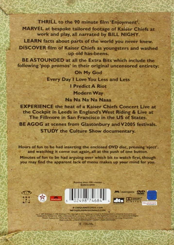 Kaiser Chiefs: Enjoyment