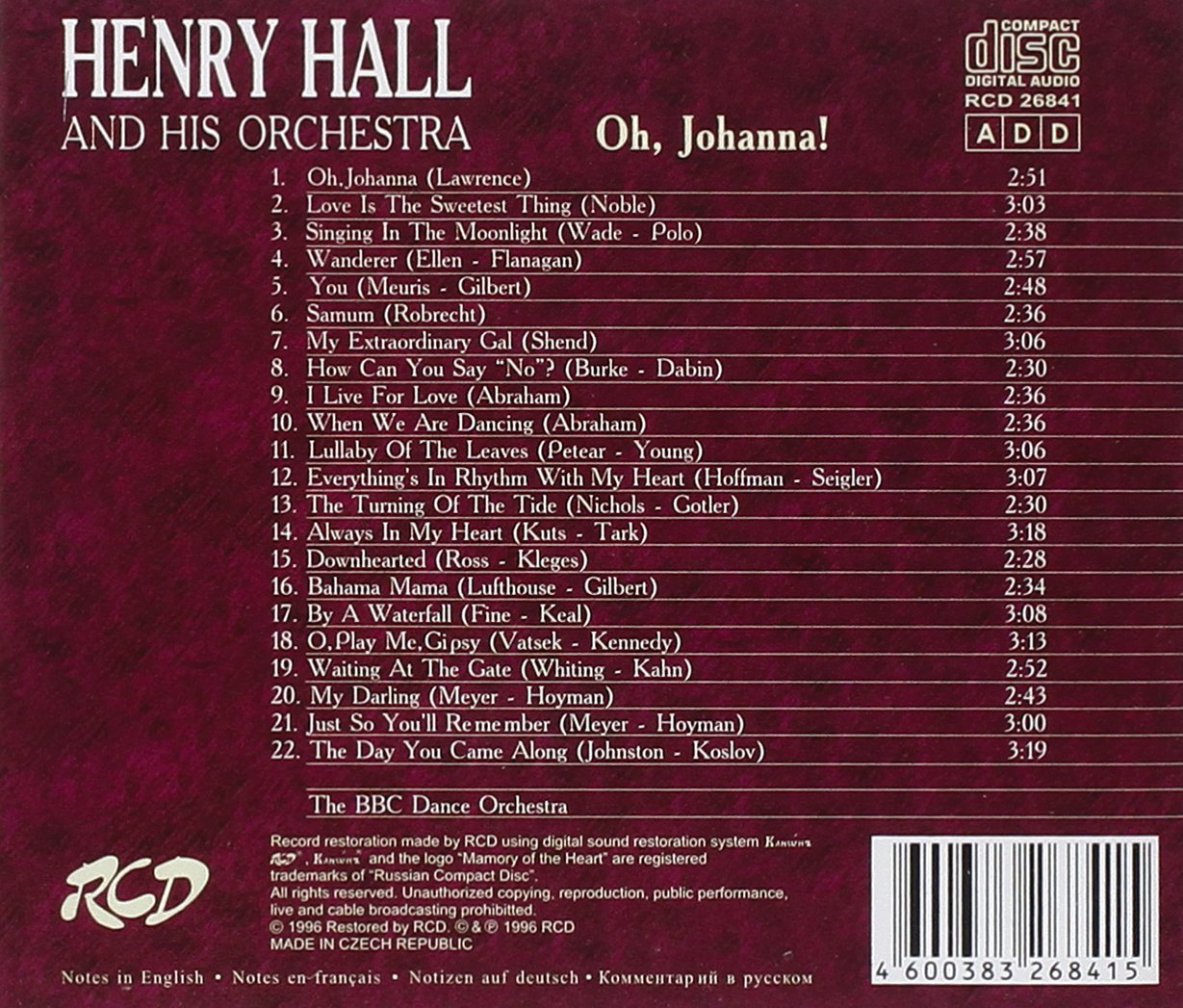 Henry Hall & His Orchestra