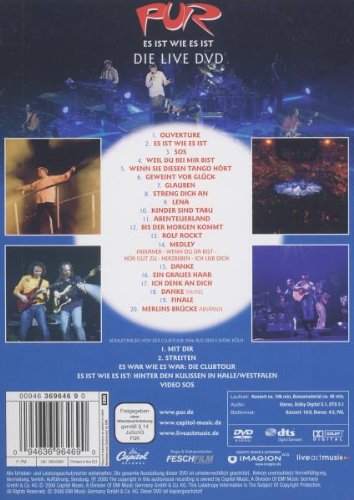 Pur - Es ist wie es ist: Die Live-DVD