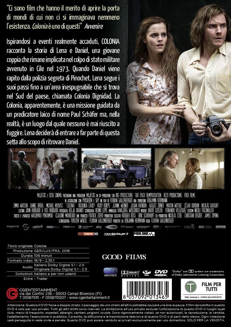 colonia DVD Italian Import
