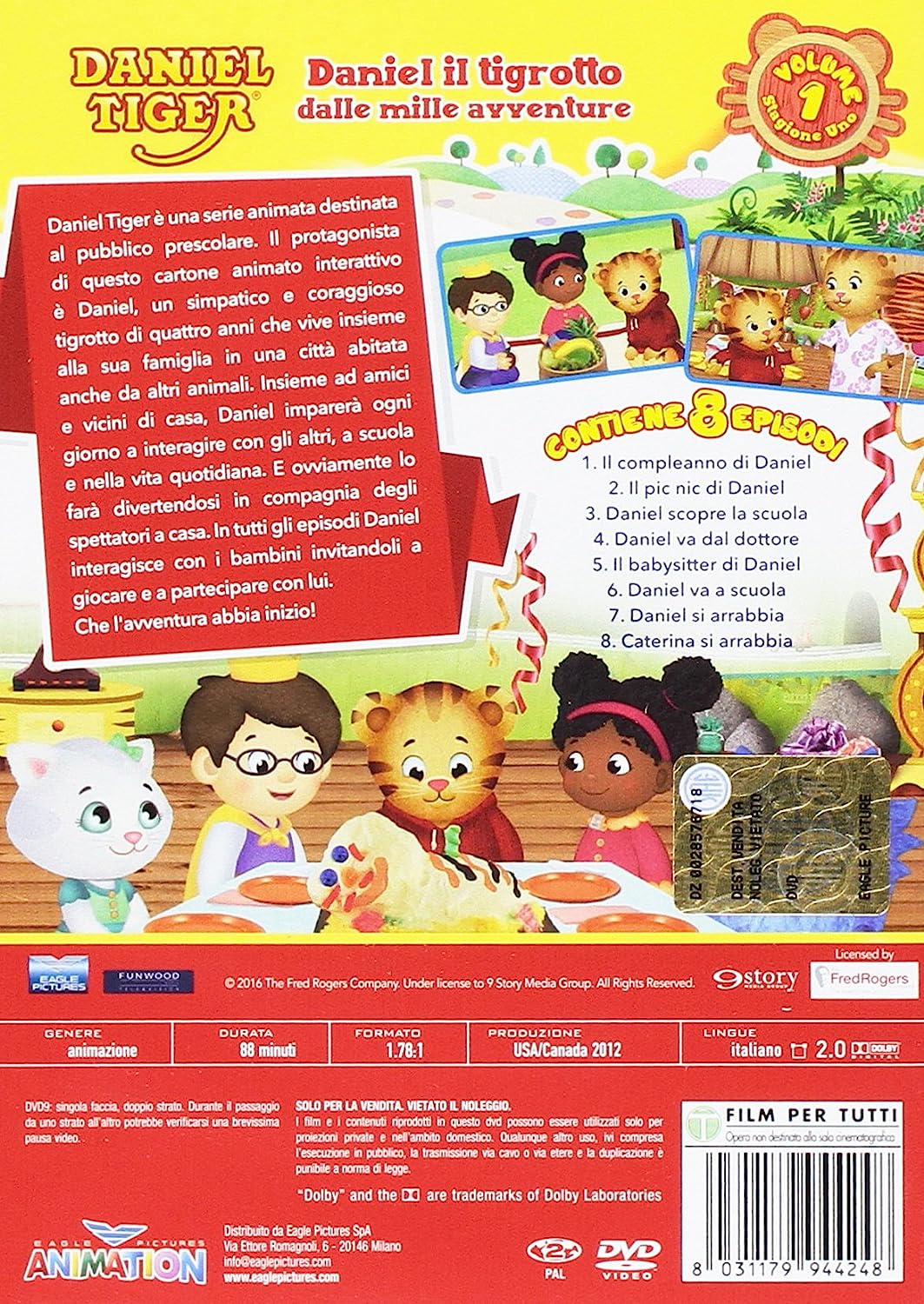 Daniel Tiger's Neighborhood (IMPORT) (No English version