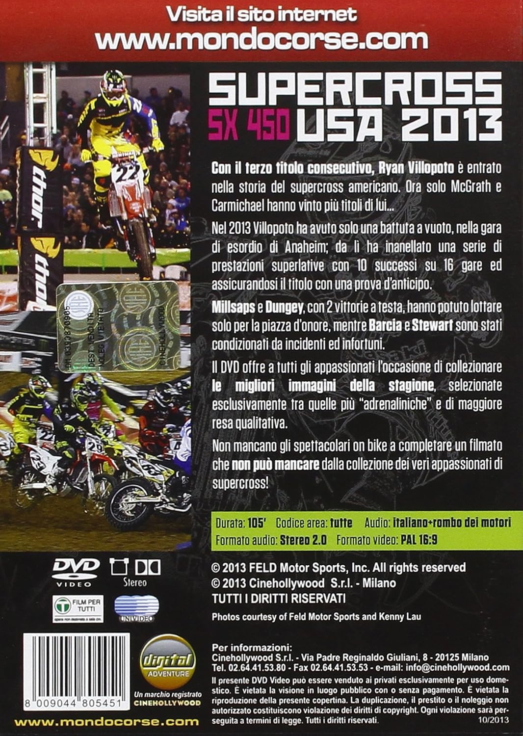 Supercross Usa 2013 Sx 450