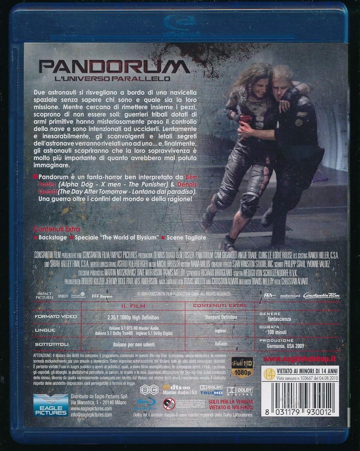 Pandorum - L'Universo Parallelo (Sci-Fi Project