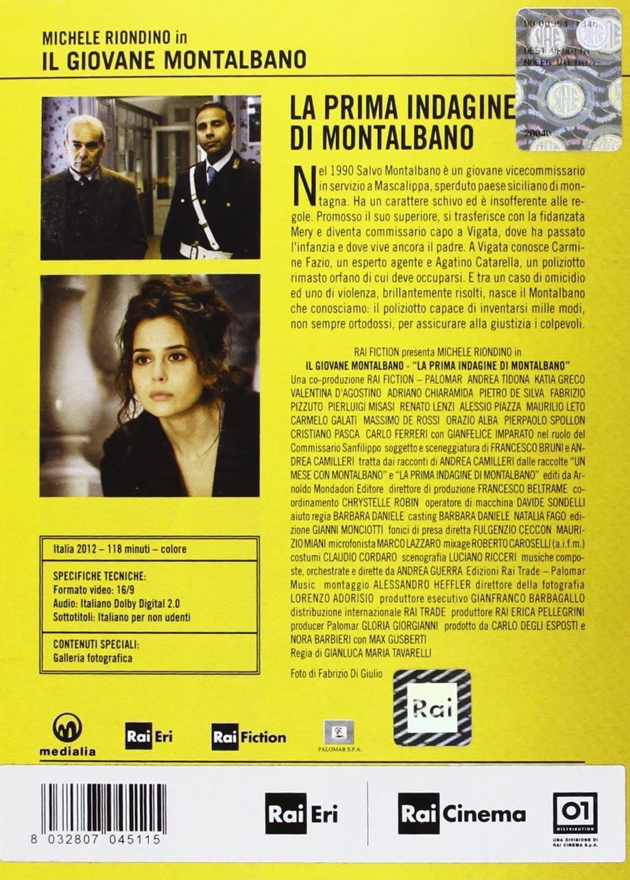 Il Giovane Montalbano - La Prima Indagine Di Montalbano