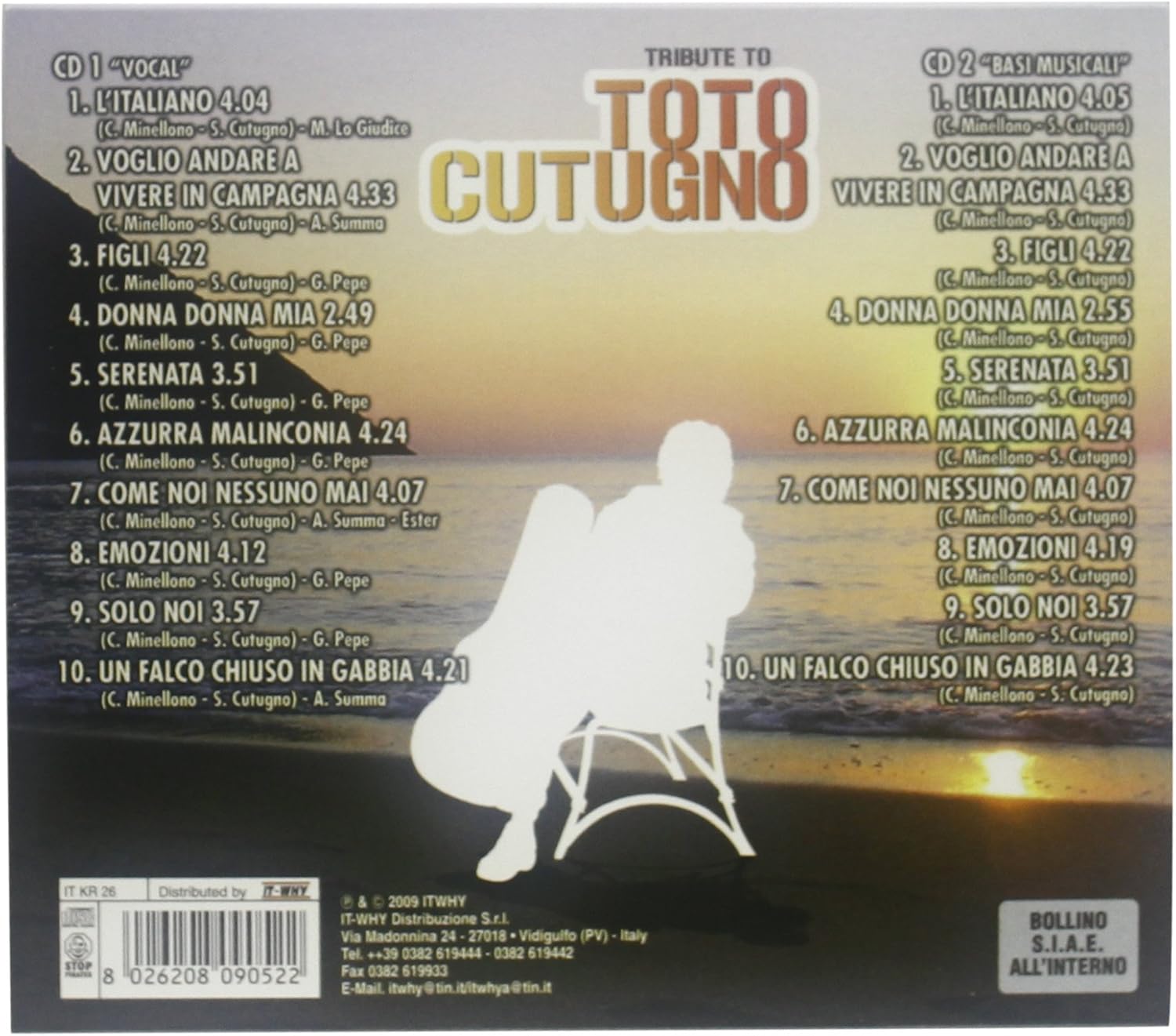 Tribute To Toto Cutugno
