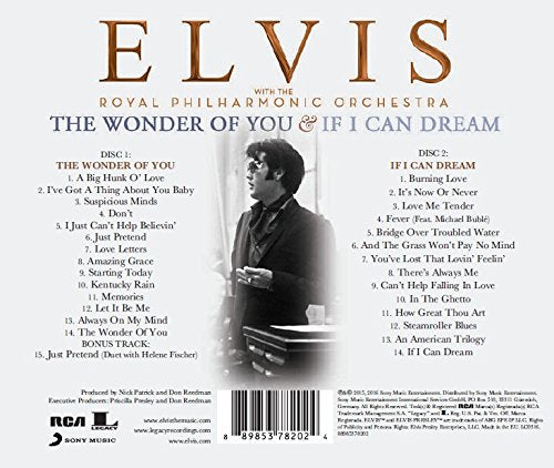 The Wonder Of You & If I Can Dream
