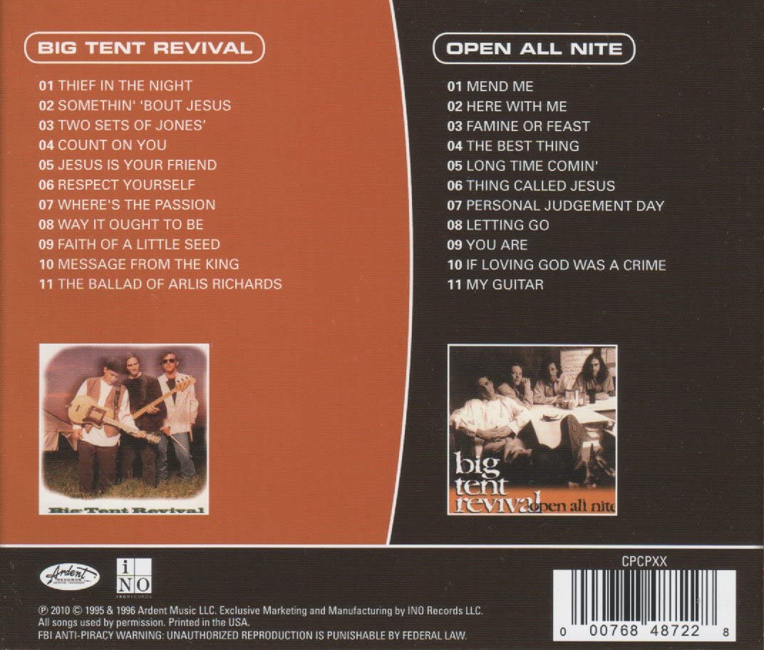 2 Series: Big Tent Revival / Open a