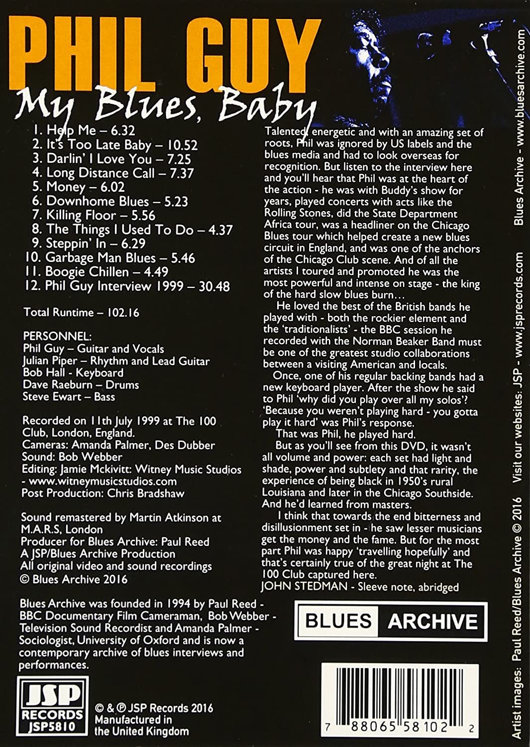 My Blues, Baby