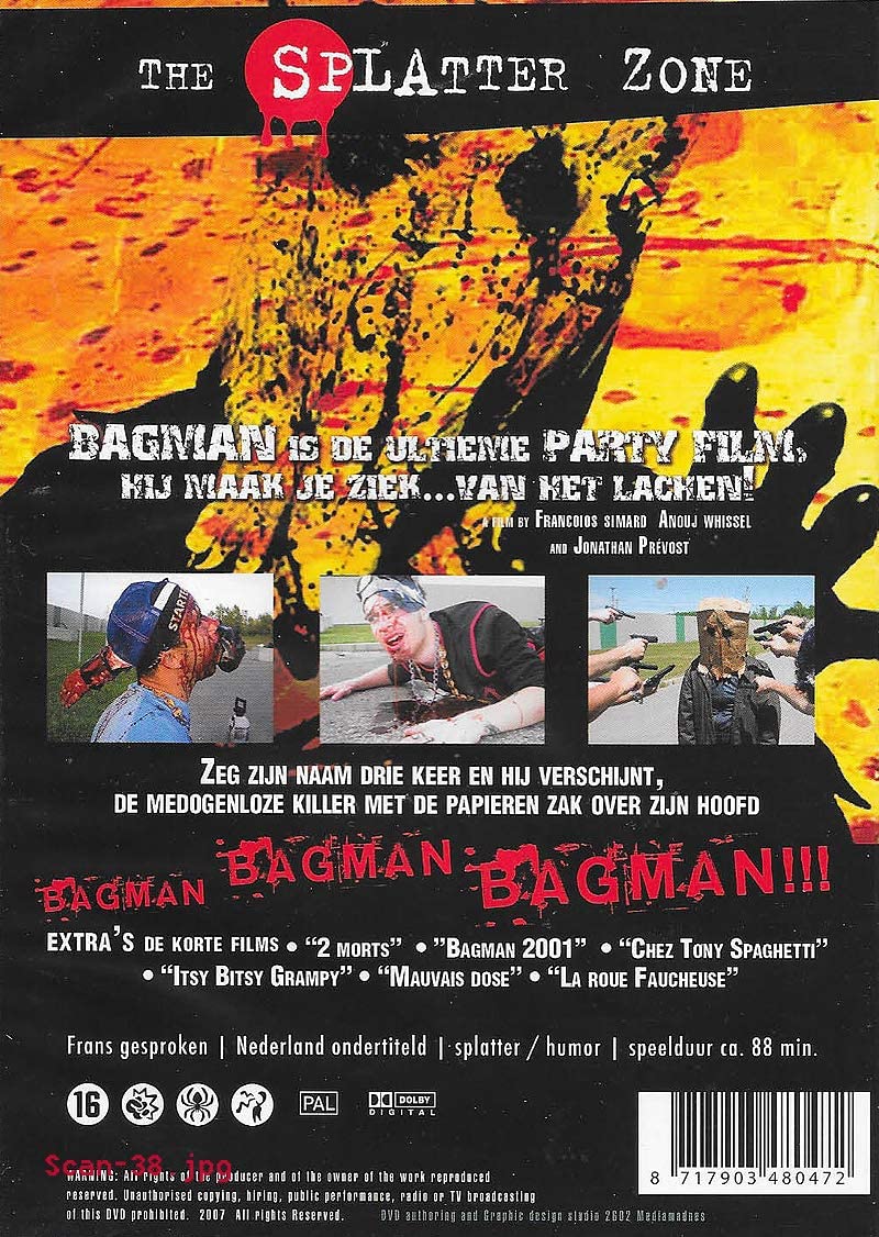 dvd - Bagman (1 DVD