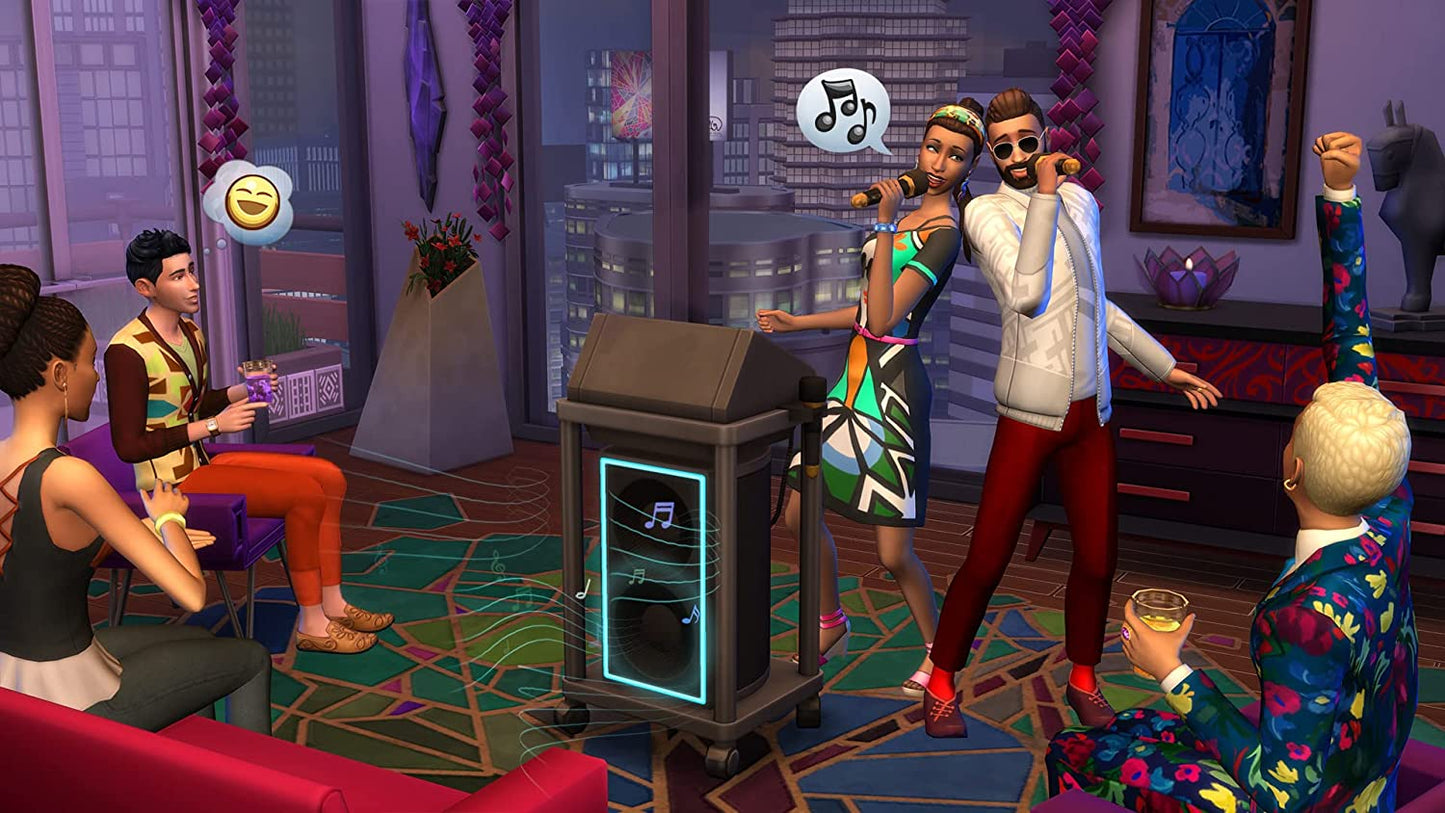 The Sims 4 City Living (EP3) | Expansion Pack PC/Mac | VideoGame | Code In A box | English Windows/MAC City Living