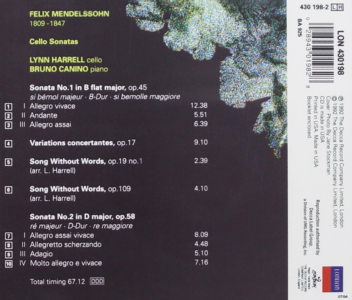Mendelssohn, F.