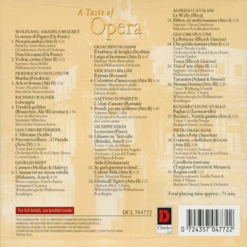 A Taste of Opera