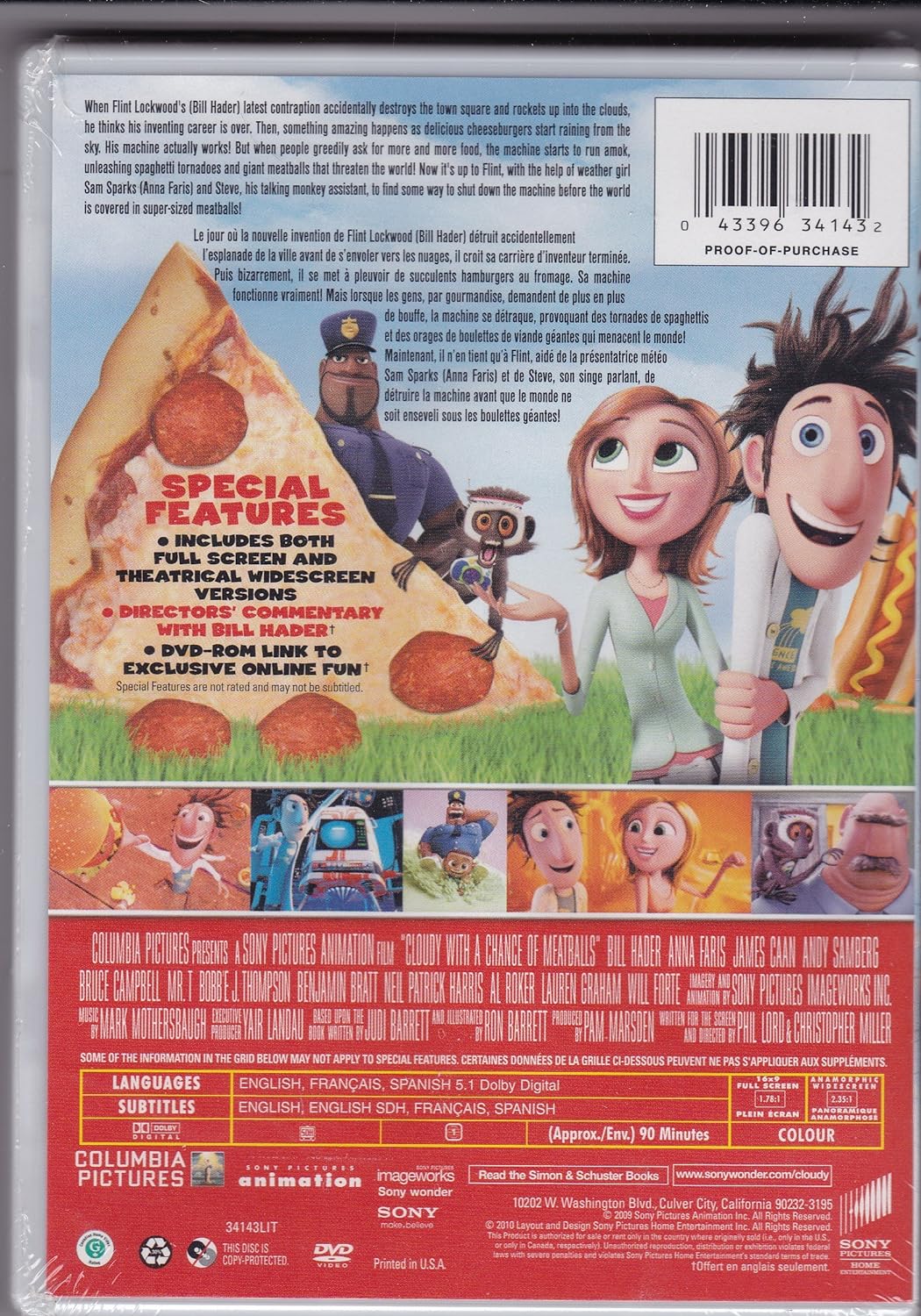Cloudy with a Chance of Meatballs