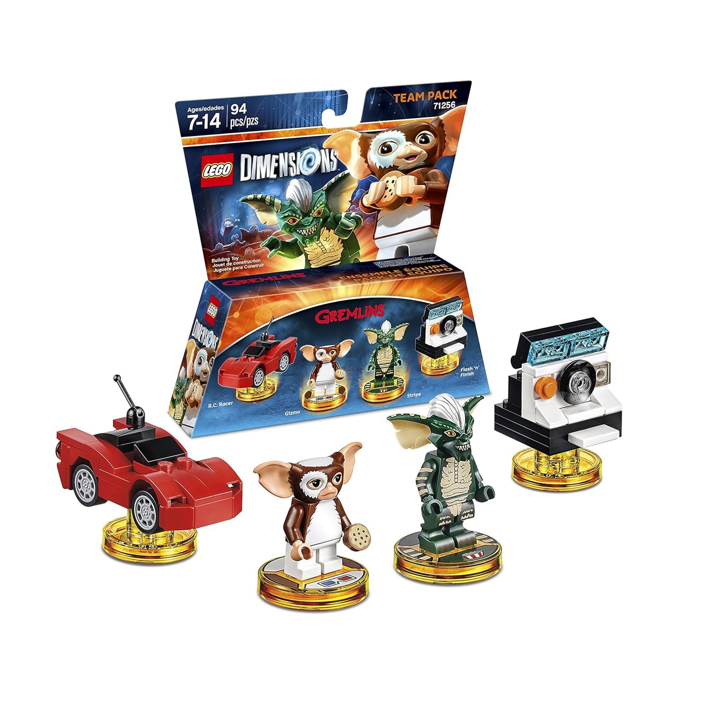 LEGO Dimensions: Team Pack - Gremlins | Video Game Toy | Includes Gizmo and Stripe Minifigures