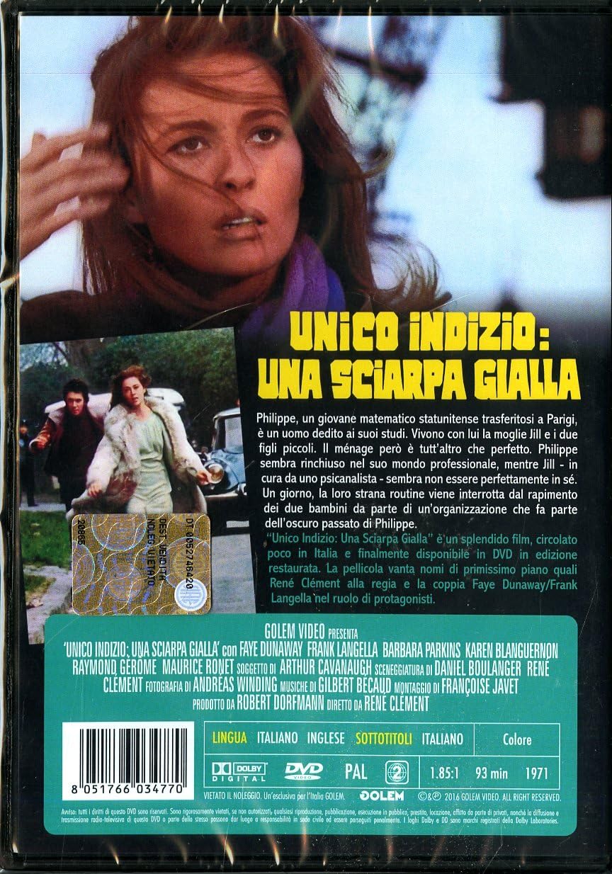 unico indizio: una sciarpa gialla
