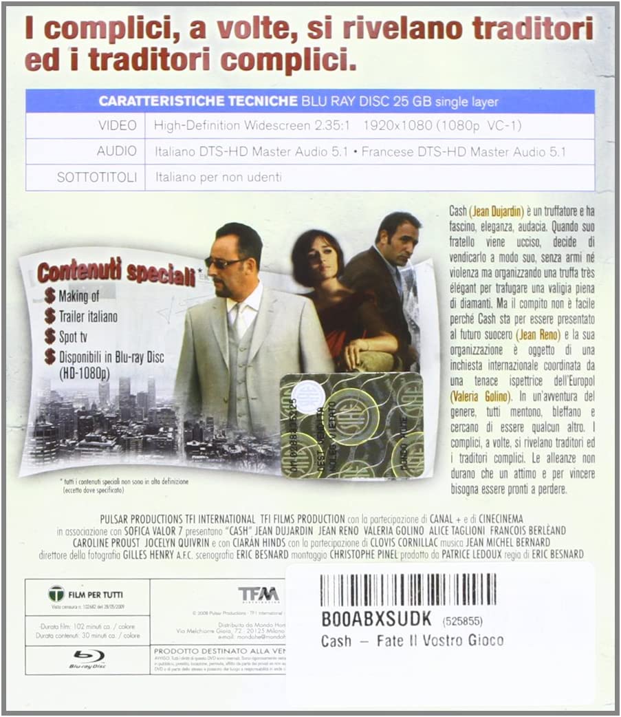 Cash - Fate Il Vostro Gioco