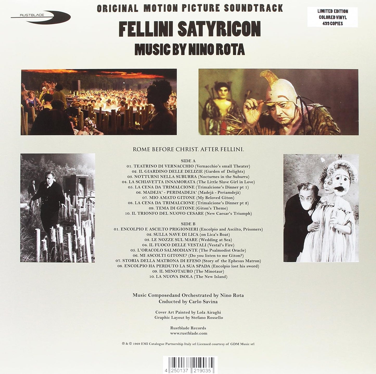 Fellini Satyricon (Lime Vinyl)