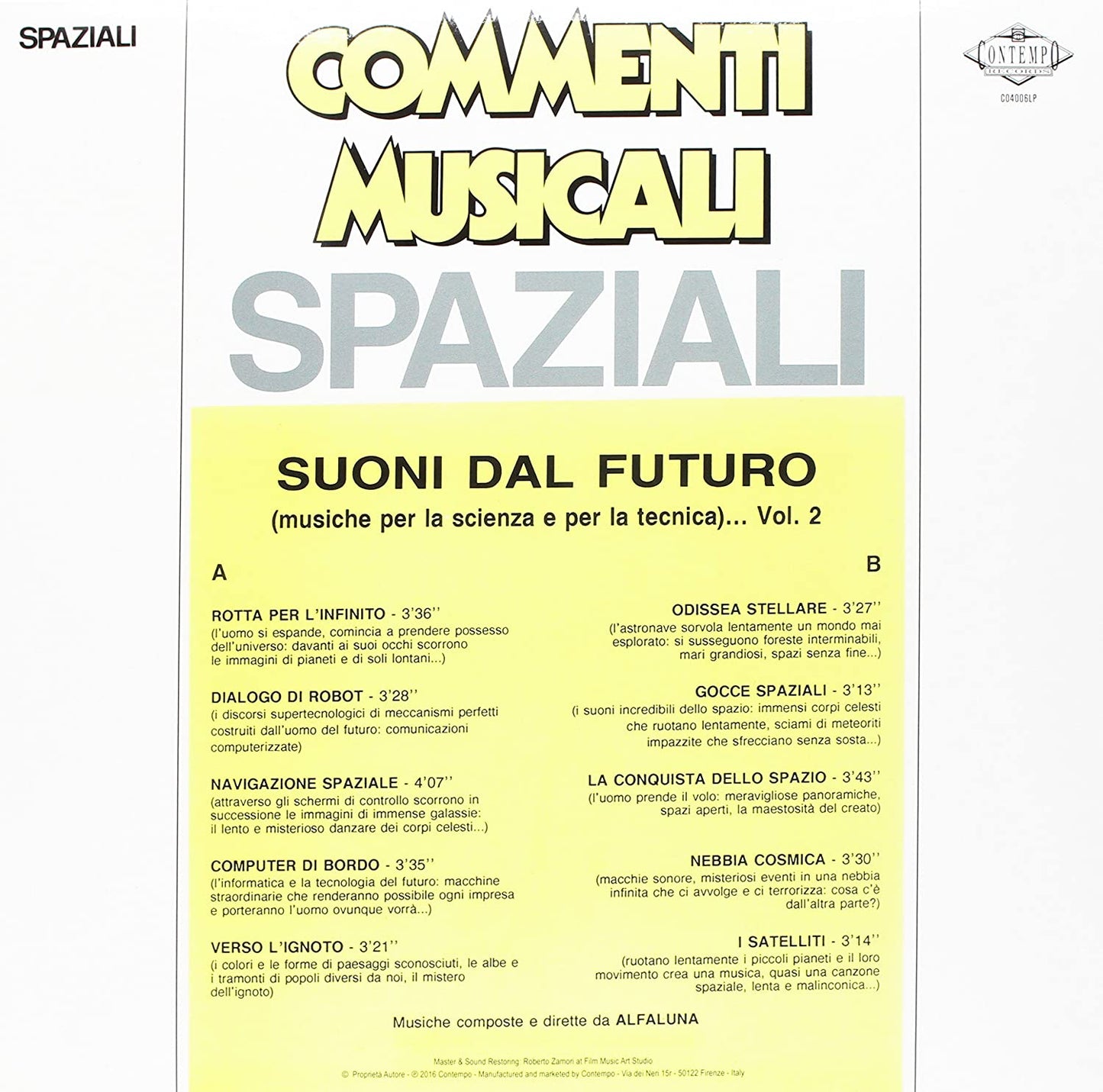 COMMENTI MUSICALI: SPAZIALI 2
