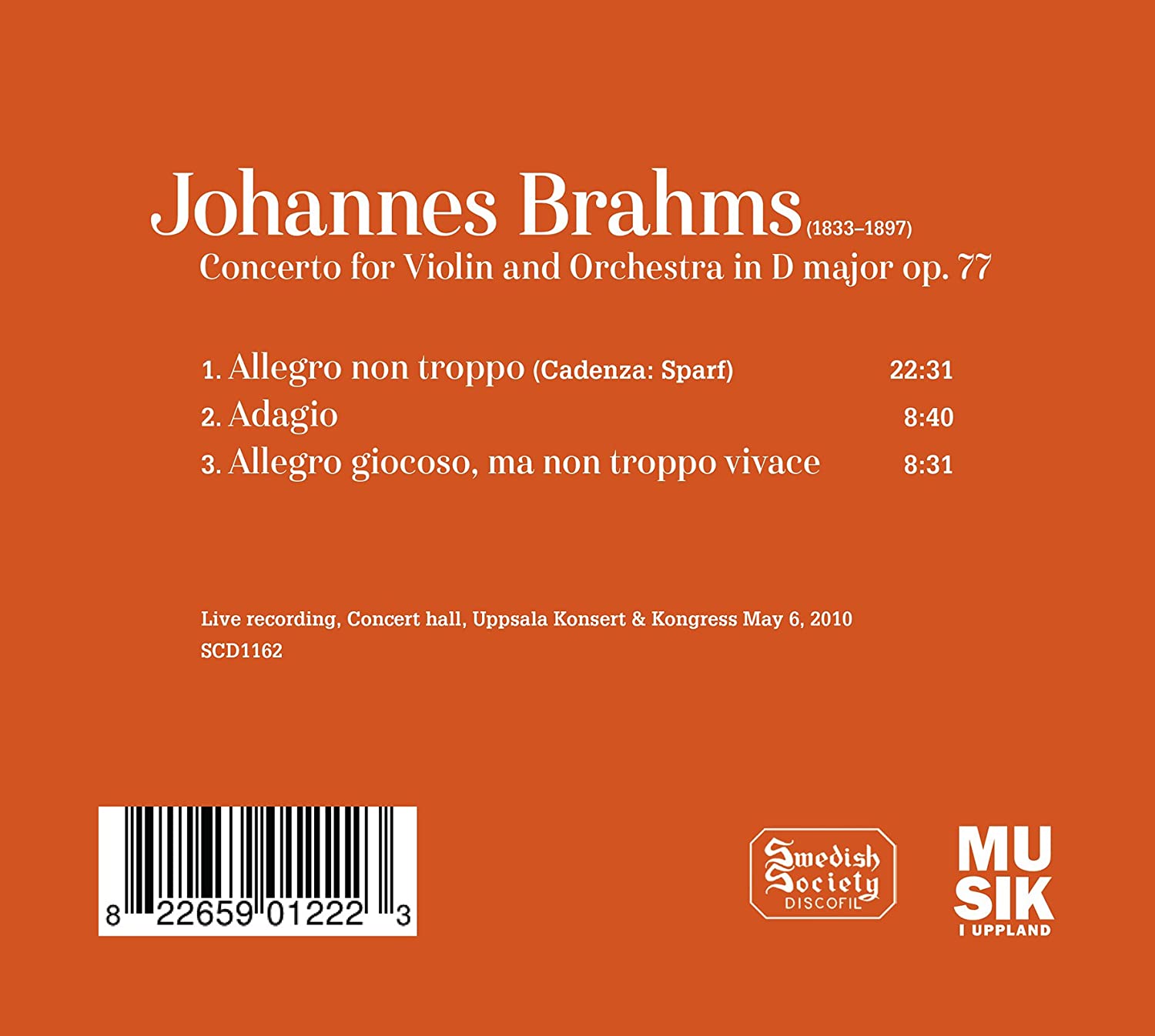 Brahms: Violin Concerto