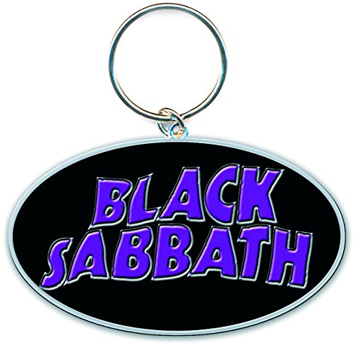 Schlüsselanhänger Metal Black Sabbath, AMBROSIANA Portachiavi Black Sabbath 13 Flame (Metallo)