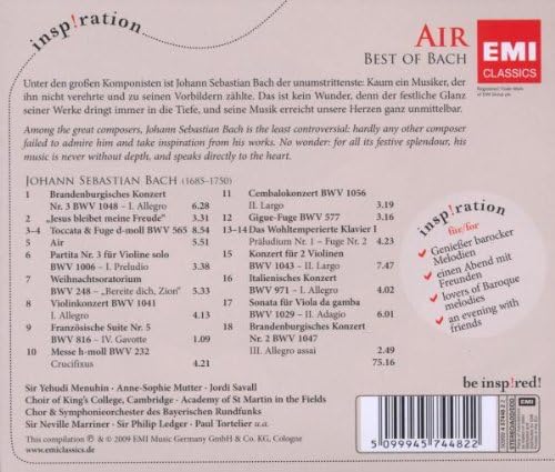 Air-Best of Bach