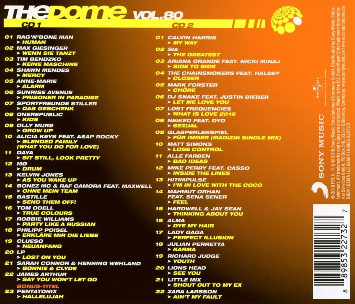 The Dome,Vol. 80