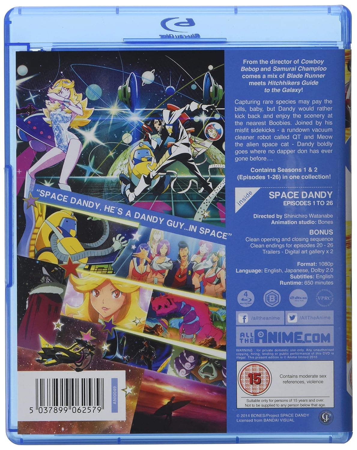 Space Dandy Complete BD Set