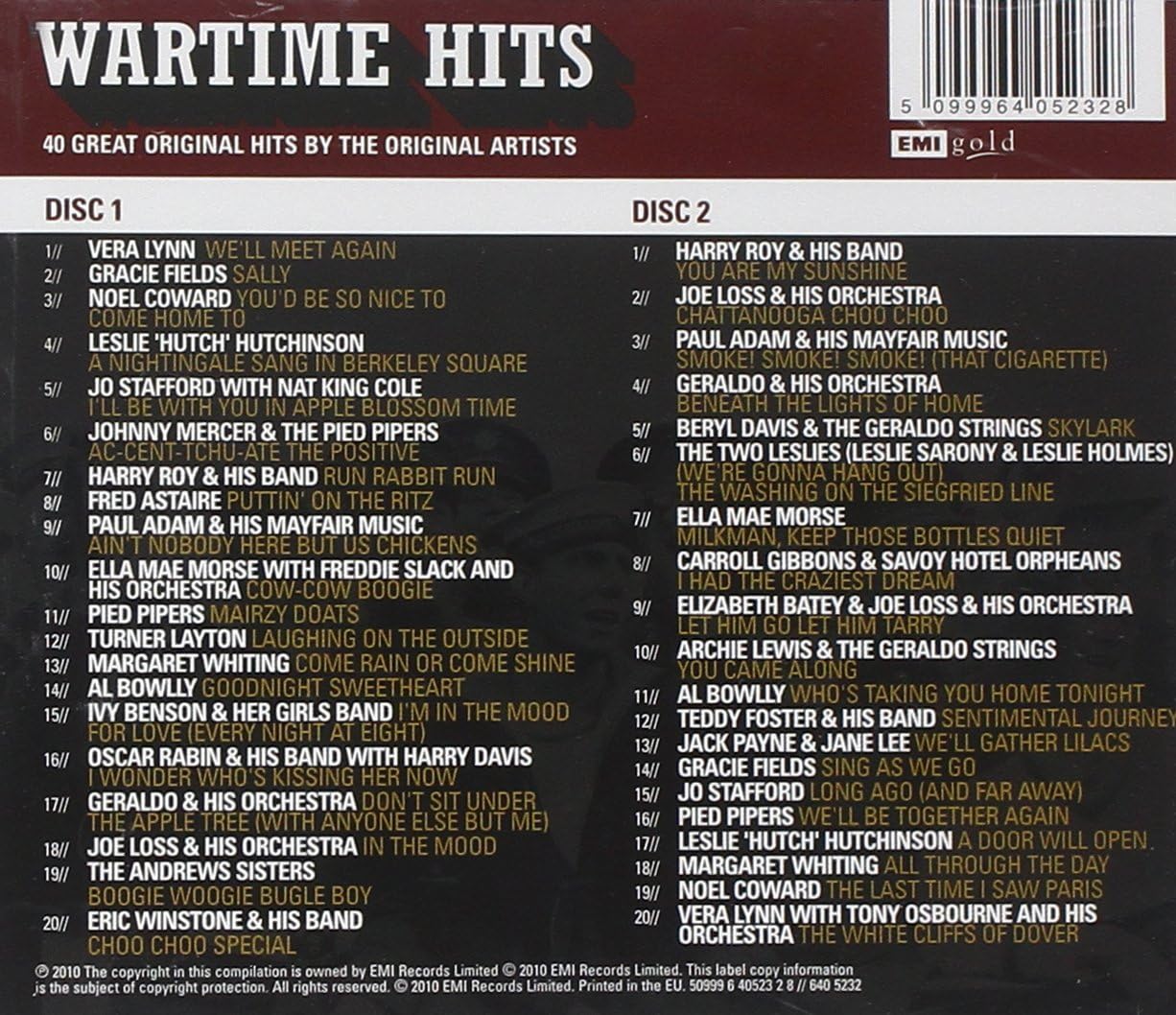The Ultimate Wartime Hits