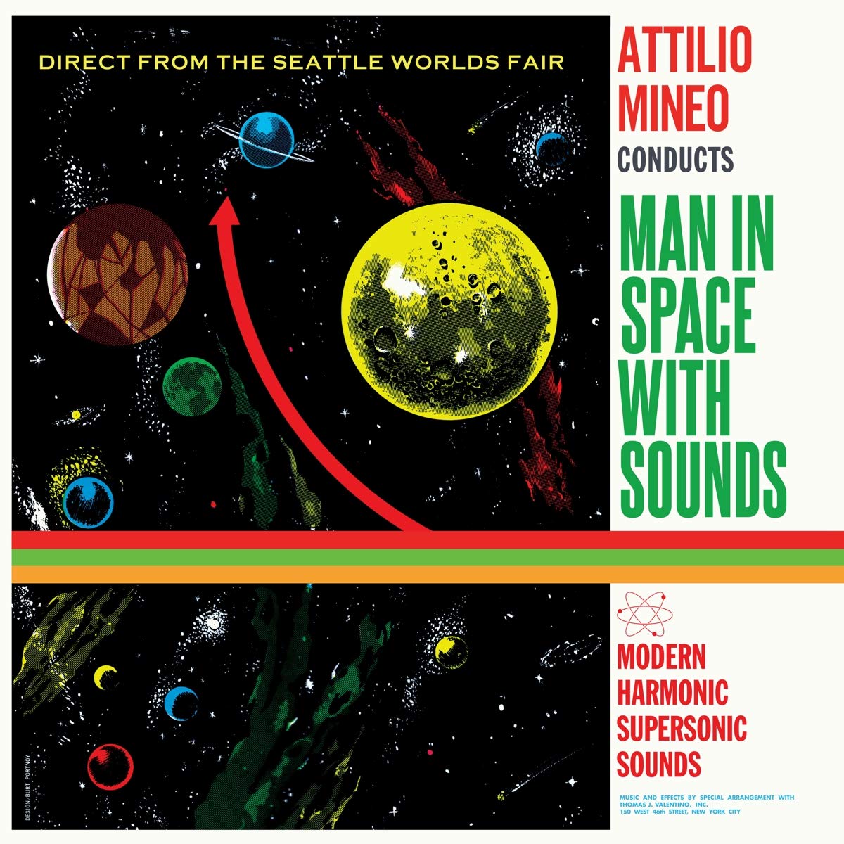 Man in space with sounds