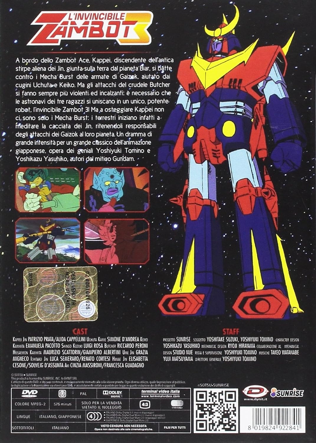 Invincibile Zambot 3 (L') - The Complete Series (4 Dvd
