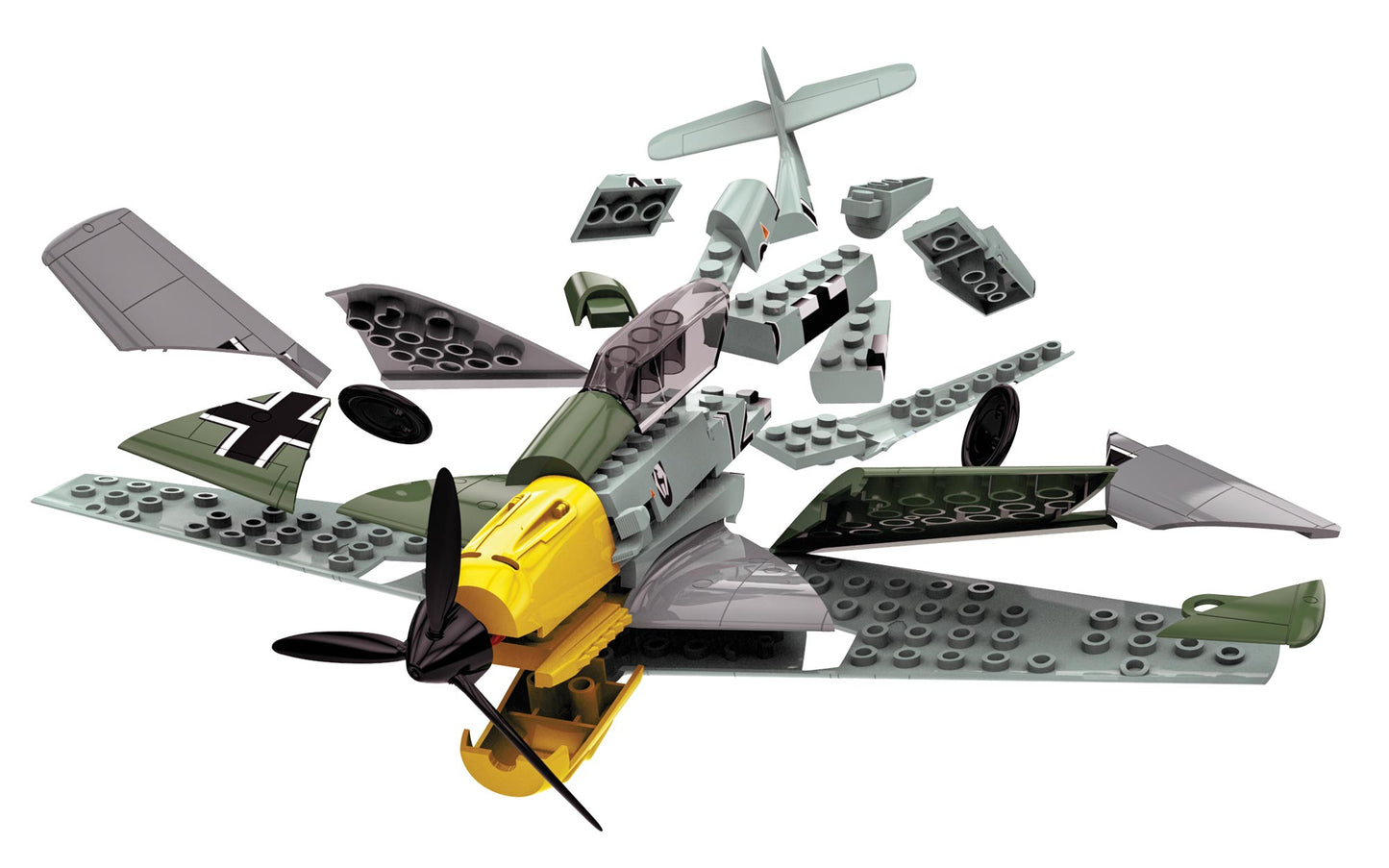 Airfix QUICKBUILD Messerschmitt Bf109 Model