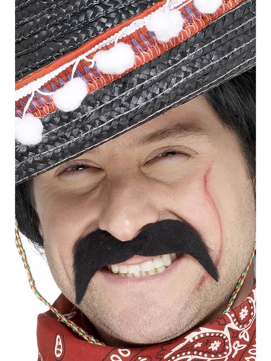 Smiffys Mexican Bandit Tash, Black