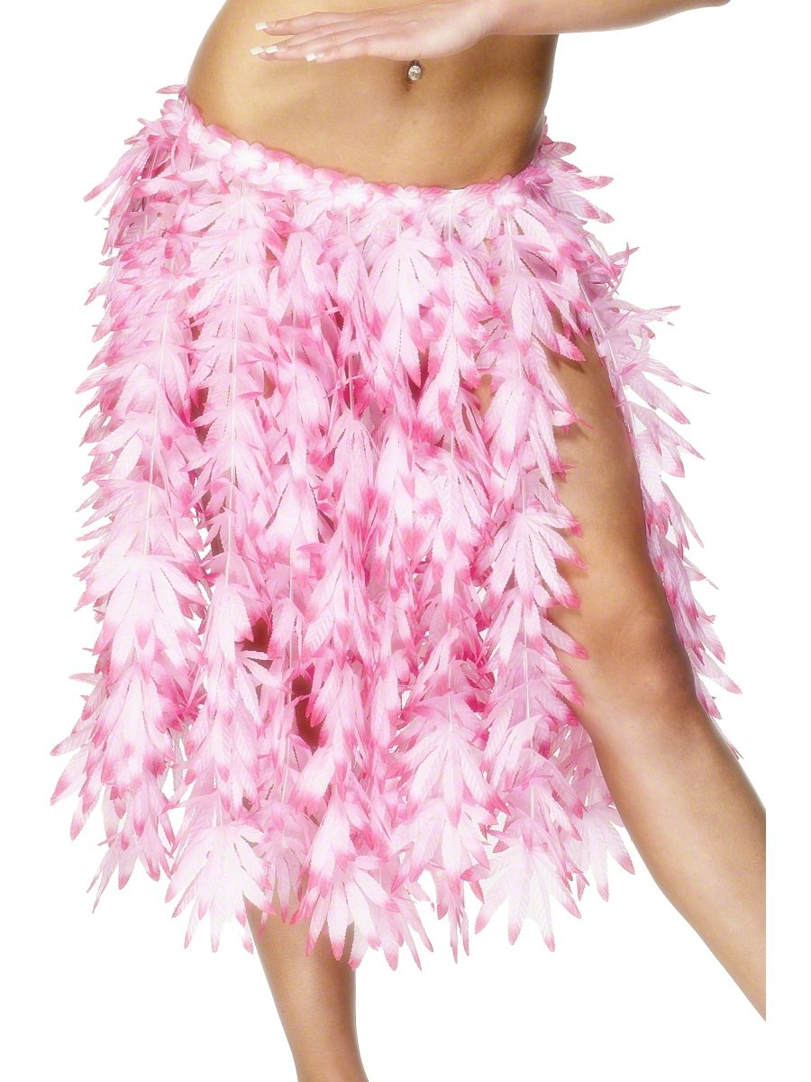 Smiffys Hawaiian Hula Skirt, Pink