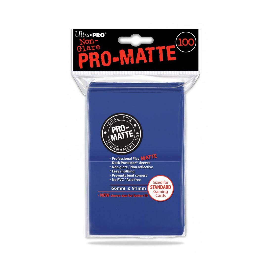 Ultra Pro Pro-Matte (50 Count) Blue Deck Protector Sleeves - Magic The Gathering