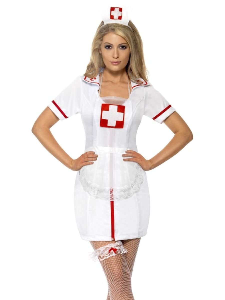 Smiffys Nurse's Set, White