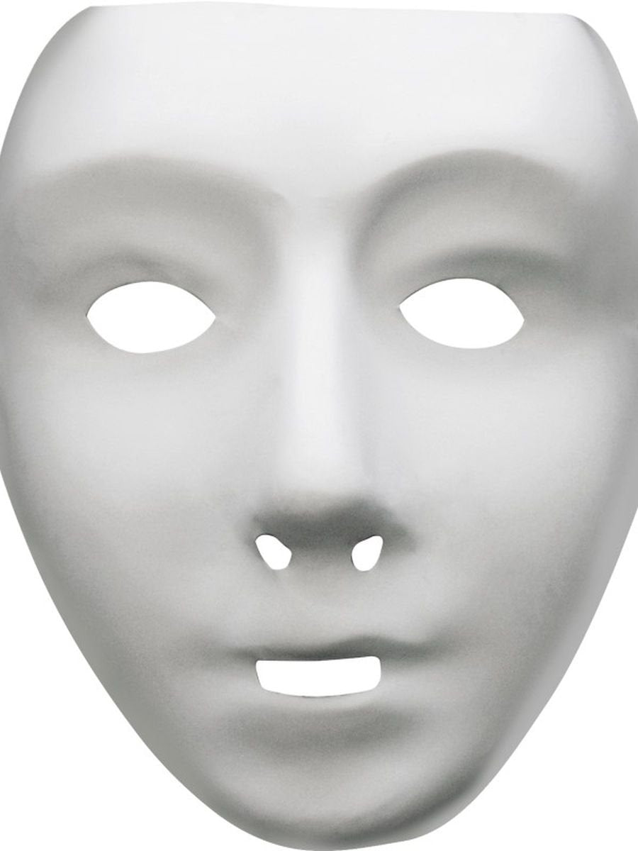 Smiffys Robot Mask, White
