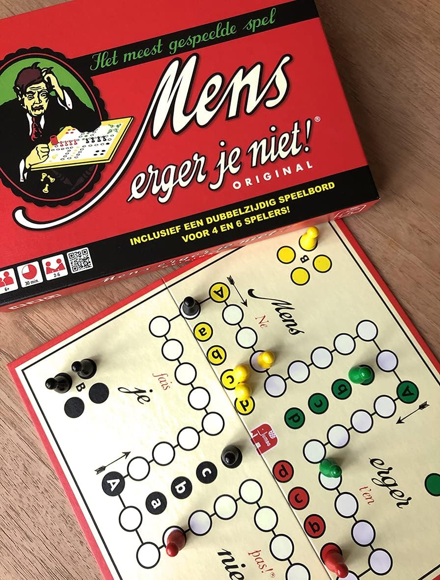 MENS ERGER JE NIET - BORDSPEL
