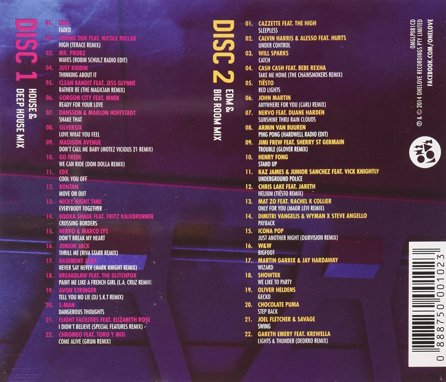 Onelove Sound Machine 2014 / Various