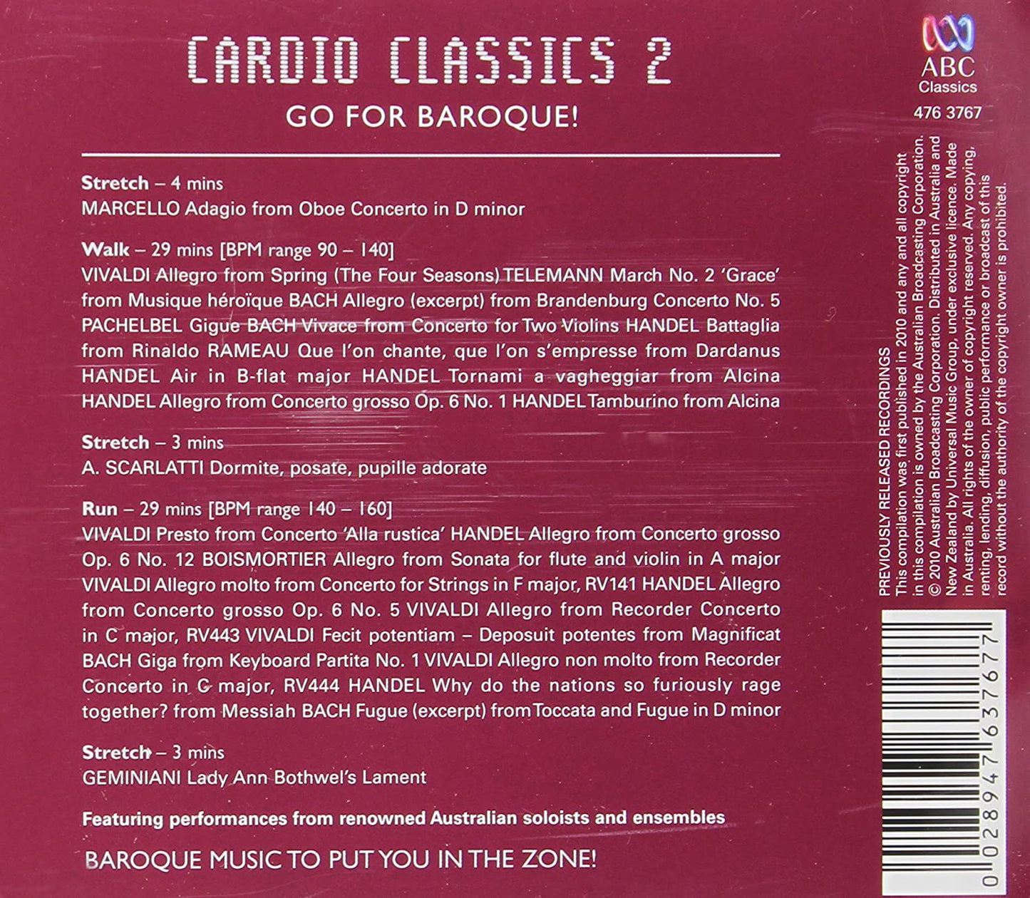 Cardio Classics : Vol. 2-Cardio Classics