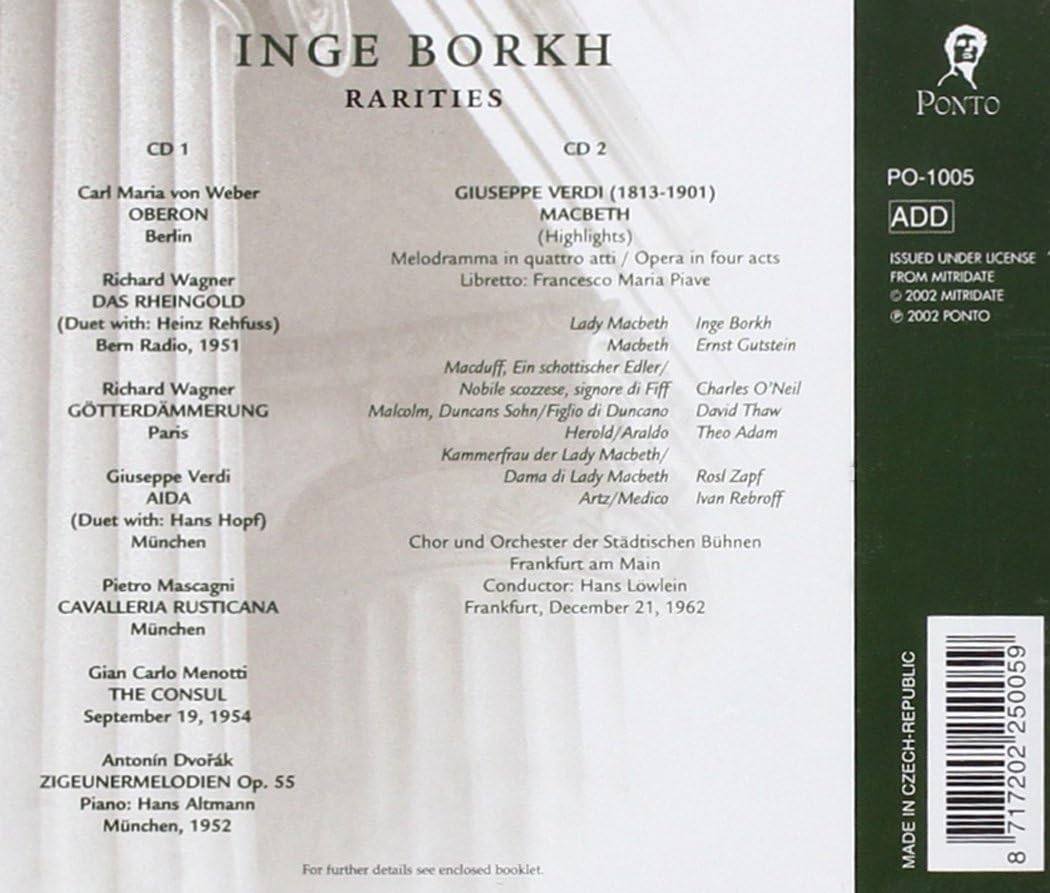 Rarities / Macbeth (Querschnitt