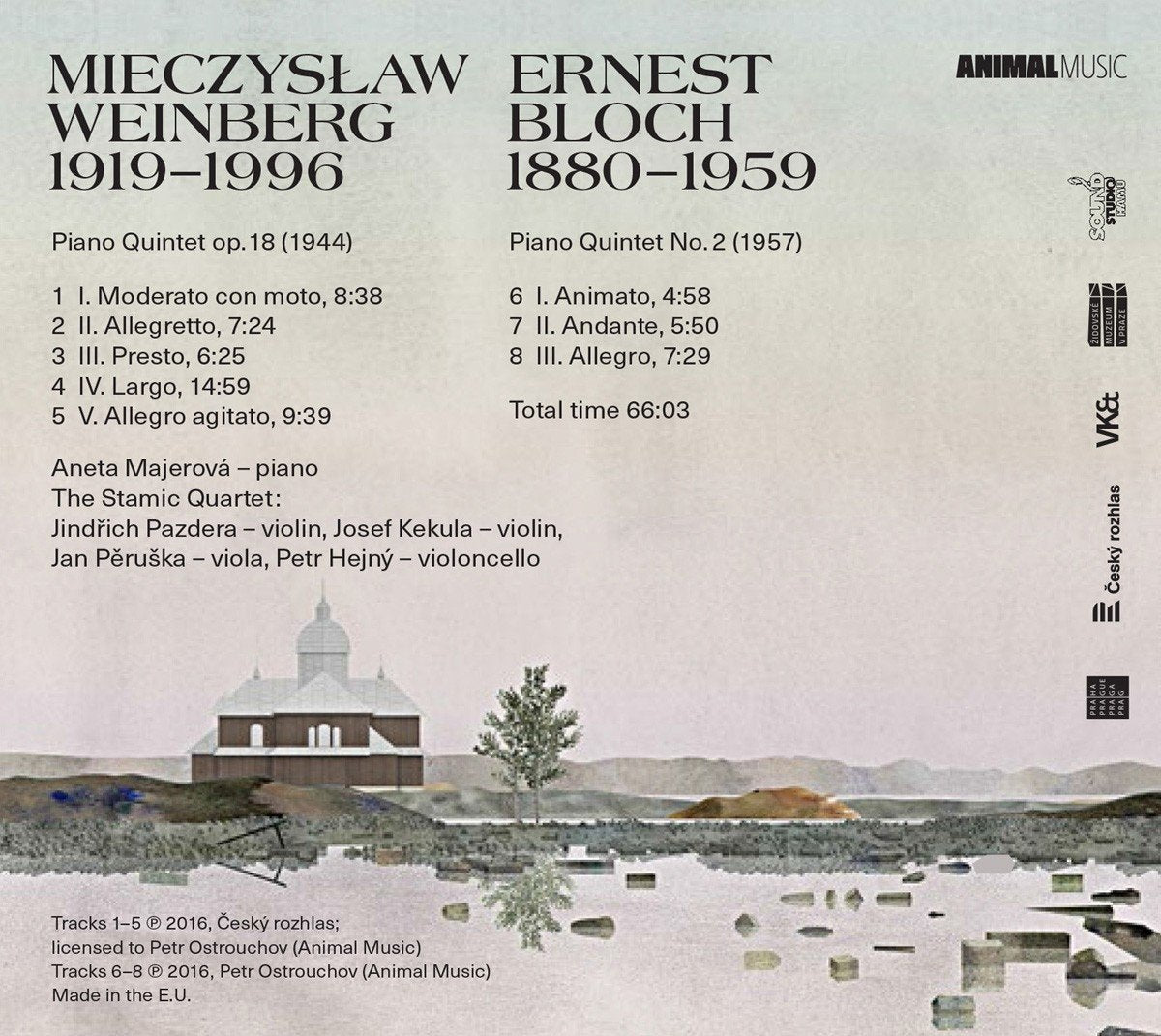 The Stamic Quartet & Aneta Majerova - Piano Quintets
