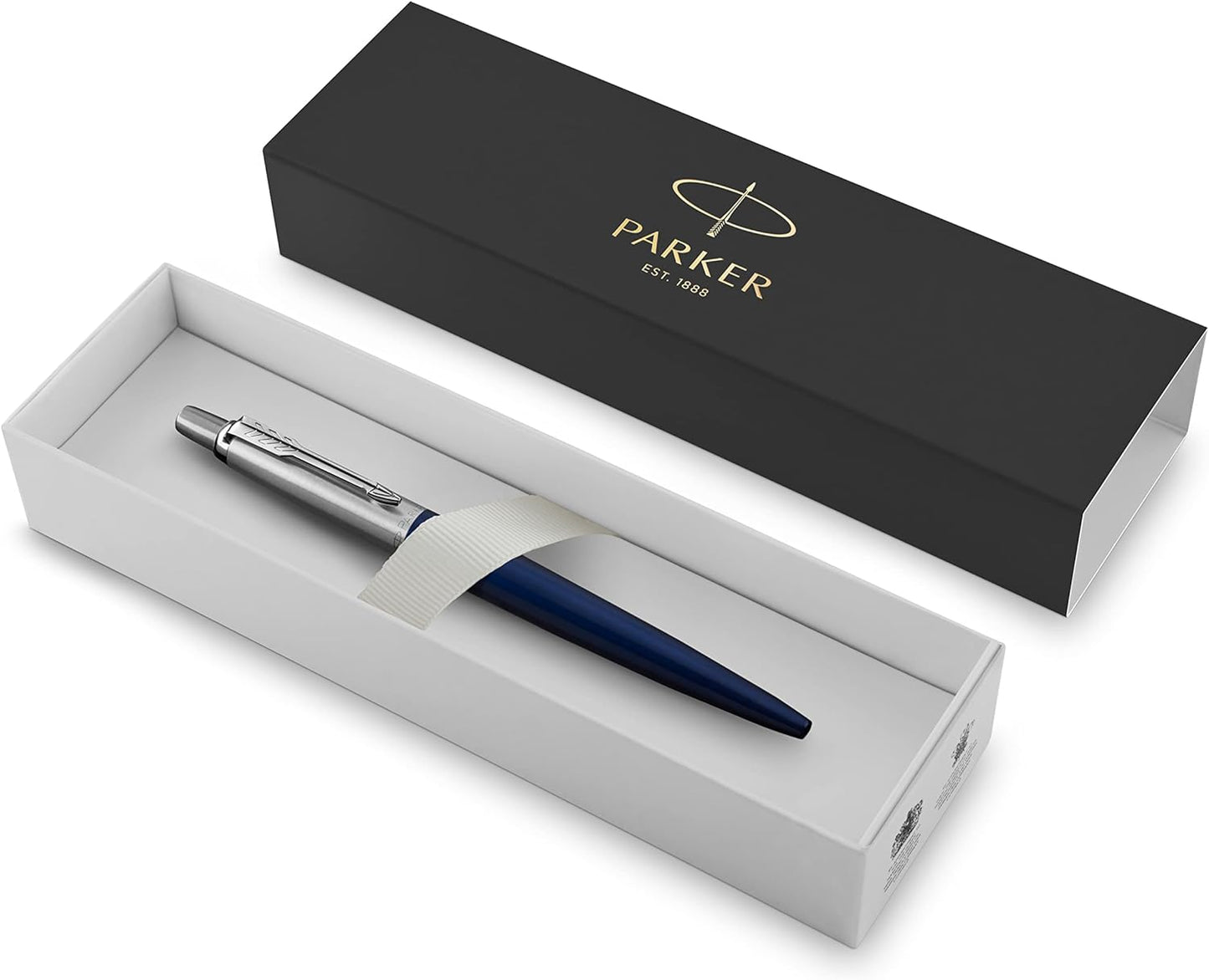 Parker Jotter Ballpoint Pen | Royal Blue | Medium Point Blue Ink | Gift Box