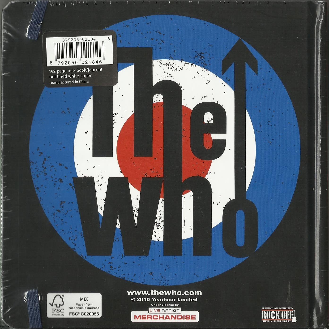 The Who Kids Are Alright Hardback Journal Notebook UK Album Film Band Official