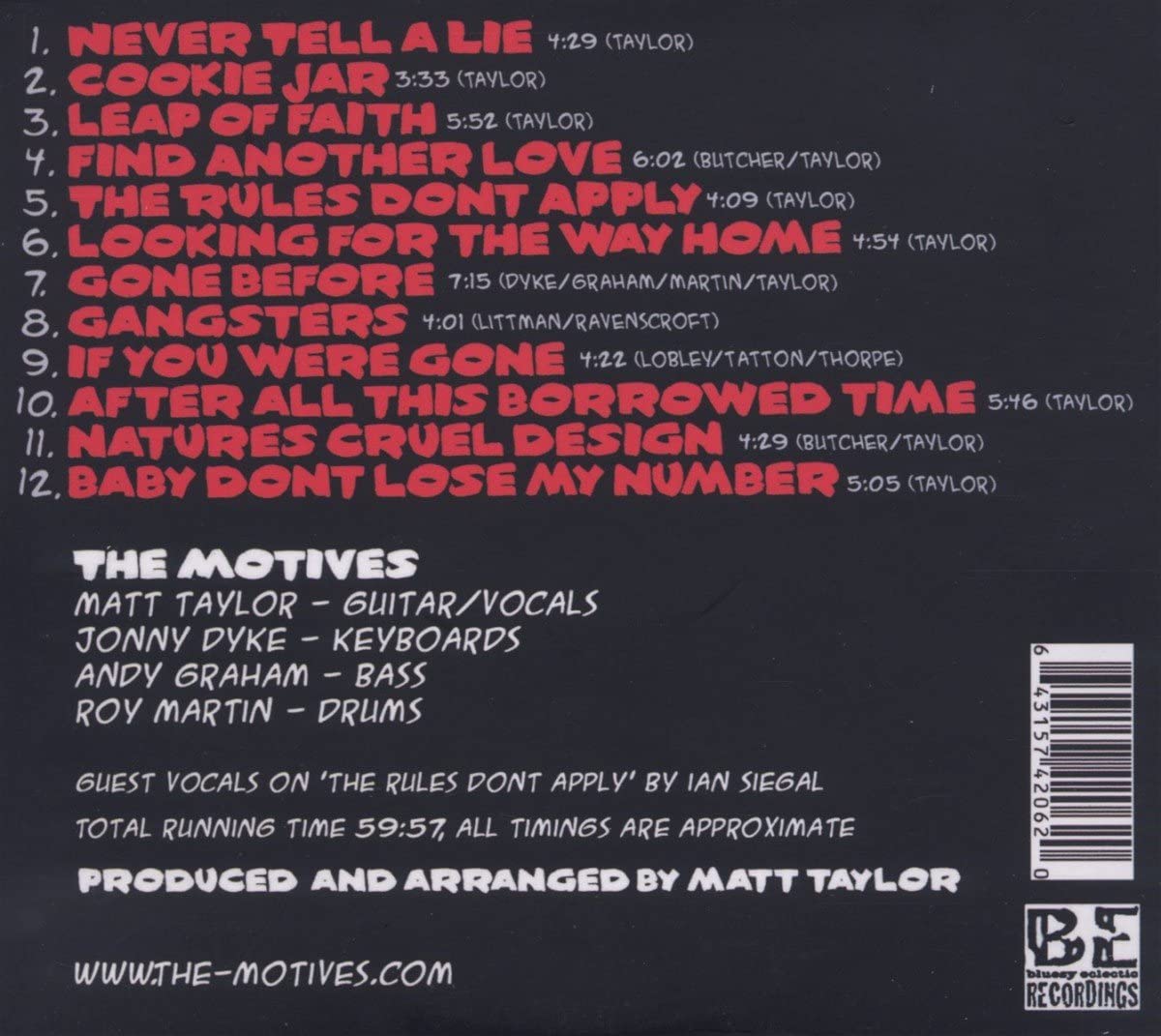 The Motives - Featuring Matt Taylor