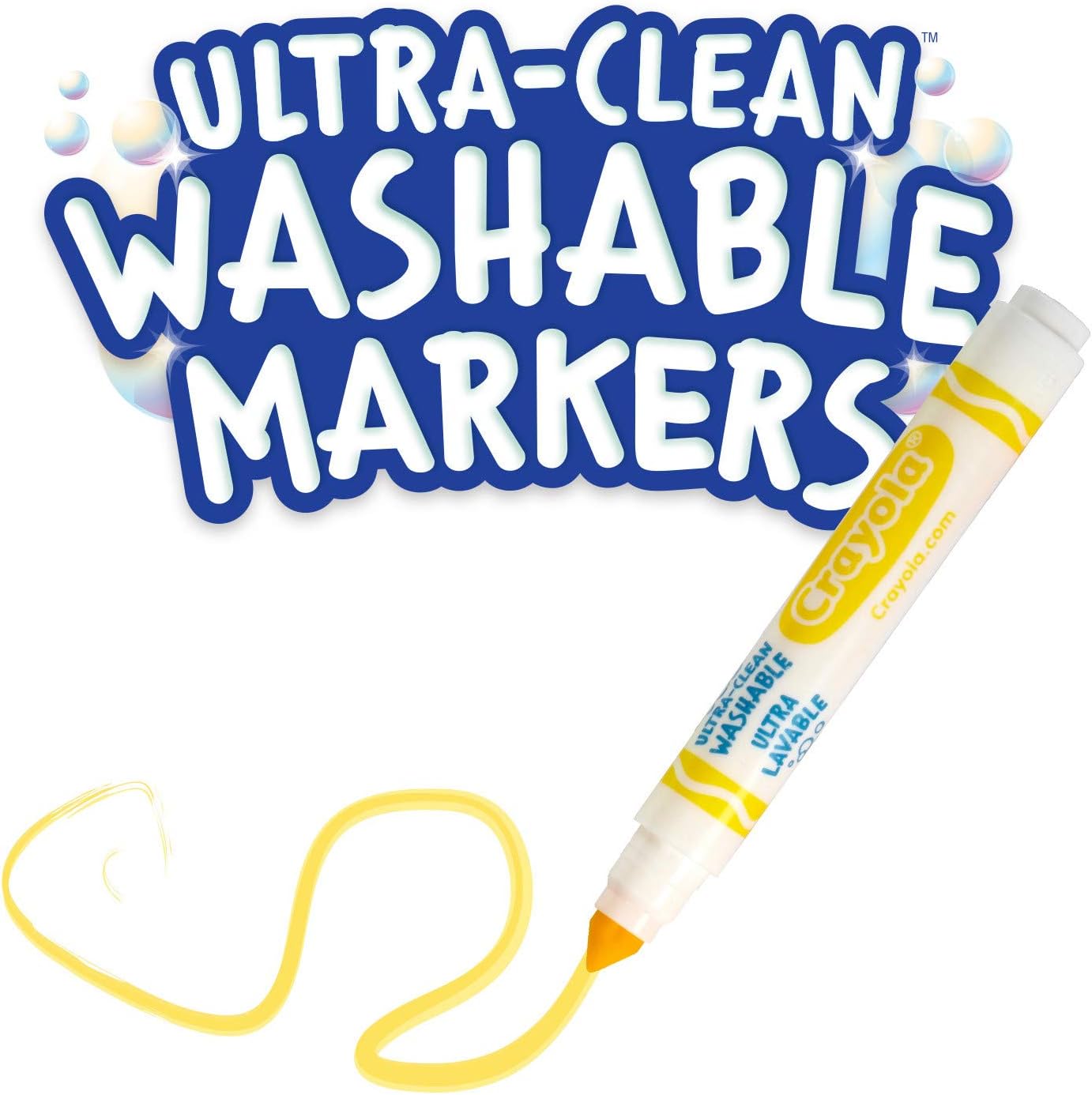 CRAYOLA 58-8328-E-000 Ultra-Clean Washable Markers