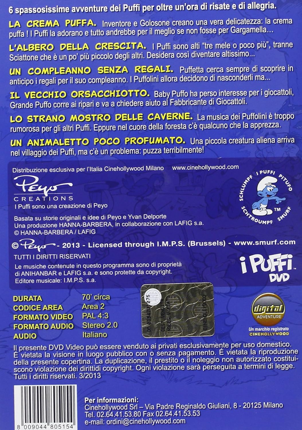 I Puffi - La crema puffa e altre grandi avventure (serie originale