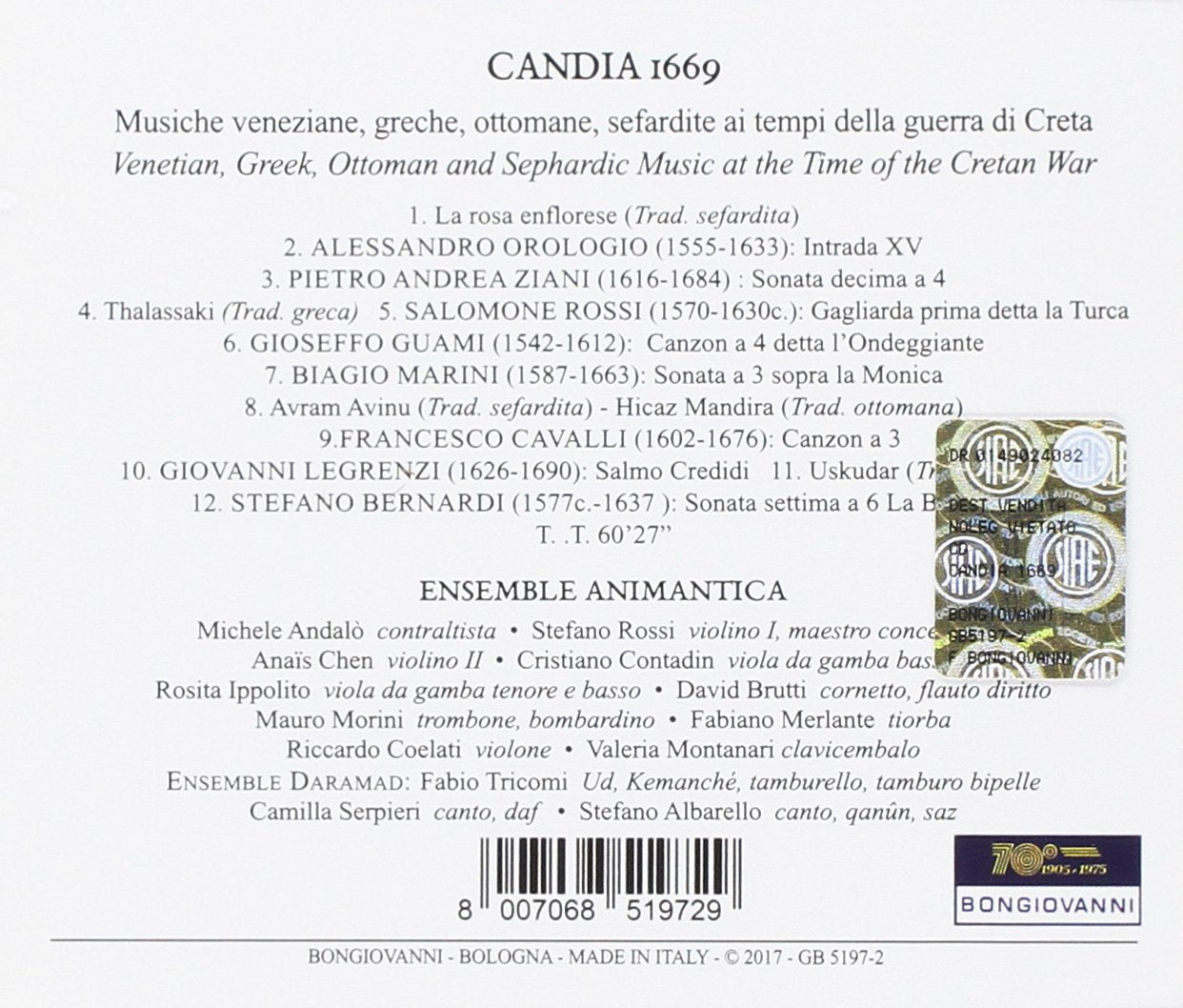 Candia 1669