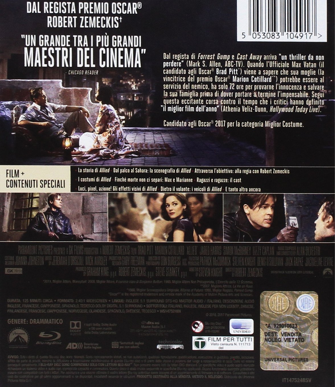 Allied - Un'Ombra Nascosta