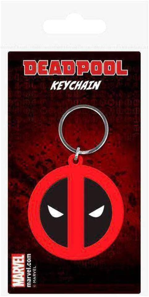 Pyramid International Rubber Keychain, Multi-Colour, 4 x 6 x 1.3 cm